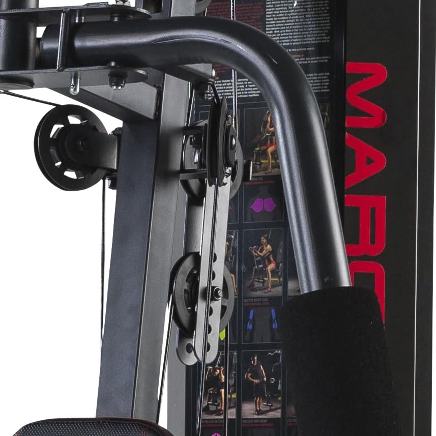 Marcy Eclipse HG3000 Compact Home Gym with Weight Stack, 68 kg