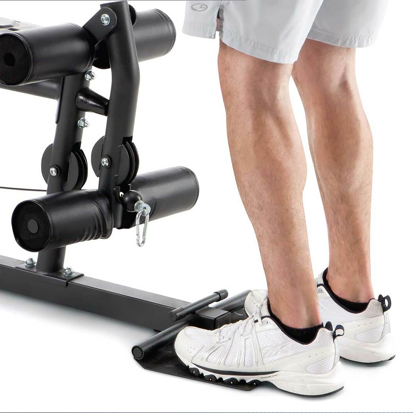 Marcy MWM-4965 All-in-One Home Multi Gym – 68kg Weight Stack with Pulley, Arm & Leg Developer for Weightlifting and Bodybuilding, 300 lbs Capacity