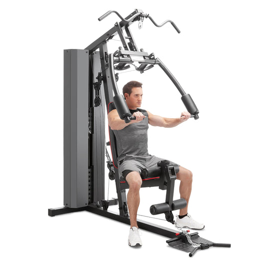Marcy Club Home Gym MKM-81010 – All-in-One Full Body Strength Training Machine with 100kg Stack & Reverse Seated Row